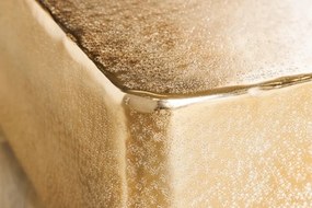 Masuta de cafea, Metal Auriu, lucrata manual, UNIT 70cm A-42732 VC