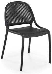 Scaun de bucătărie Adeline, negru