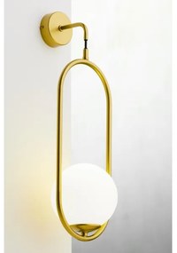 Lampă de perete Jupiter 2043 IGON 1xE14/40W/230V auriu