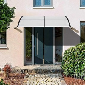 Marchiza copertina din policarbonat 240x90 cm-negru