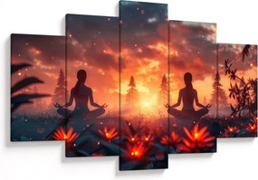 Tablou - Yoga în natură (150x105 cm)