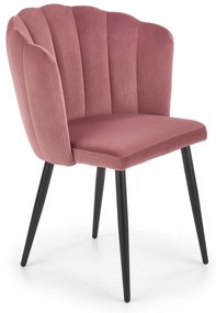 Scaun K386 velvet roz
