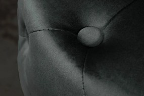 Taburete Modern Barock 35cm, negru/ auriu