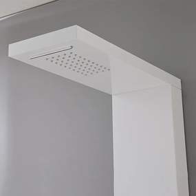 Panou de duș cu hidromasaj Malaga White