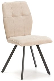 Scaune de dining bej 4 buc. Mery – Marckeric