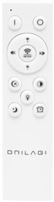 Brilagi - Lampă LED dimabilă de tavan MODERN, 64W, 230V, 3000-6000K + telecomandă