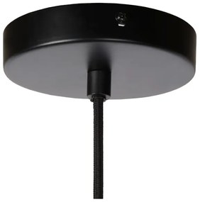 Lustră pe cablu JERREL 1xE27/40W/230V neagră Lucide 78396/01/30