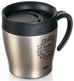 Banquet Cană termică de călătorie TAZZA 330 ml,bej