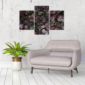 Tablou - Perete de flori (90x60 cm)