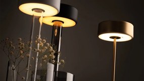 Lampa portabila cu baterii AI design negru