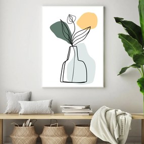 Poster - Vaza cu platnă (A4)