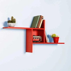 Raft de perete Adore Windmill cu 3 Compartimente, 100 x 50 x 18 cm
