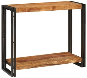 vidaXL Masă de consolă 90 x 33 x 75 cm Lemn masiv de mango nefinisat