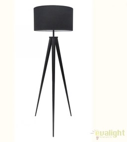 Lampadar cu trepied design elegant Tripod negru A-38683 VC