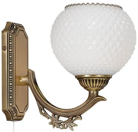 Aplica de perete clasica din alama design italian 8650