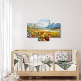 Tablou - Peisaj pictat (90x60 cm)