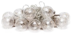 Ghirlandă luminoasă cu LED Luuka, 10 becuri, transparent