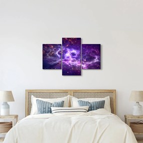 Tablou - Universul violet (90x60 cm)