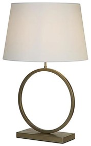 Searchlight EU93102WH - Lampă de masă ELEGANT 1xE27/60W/230V albă