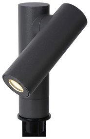 Lampă LED de exterior Lucide 27894/05/29 TATUM LED/4,5W/230V IP65 39,5 cm antracit