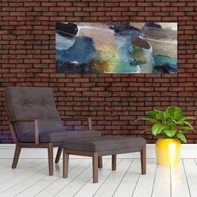 Tablou - Abstract acuarelă (120x50 cm)