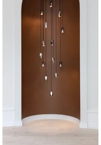 Abajur argintiu ø 4 cm Brighter Days Quadra – UMAGE