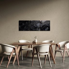 Tablou - Tristețe și renunțare (cu ceas) (90x30 cm)