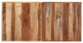 Masa de bucatarie, 140x70x75 cm, lemn masiv, finisaj sheesham 1, 140 x 70 x 75 cm
