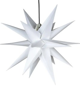 Decorațiune de Crăciun - Steaua cu cronometru 1 LED,55cm,alb