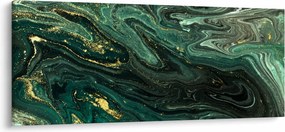 Tablou - Marmură verde (120x50 cm)