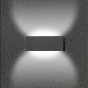 Aplică LED de exterior Ecolite Z1233-12W OSKAR LED/12W/230V 4000K IP54