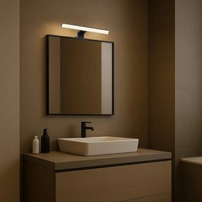 Aplica LED pentru baie protectie IP44 Loric negru