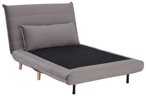 Fotoliu Spike velvet gri/fag Tap.139