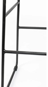 Scaun de bar în culoare naturală din lemn de tec (înălțime șezut 76 cm) Tangle – White Label