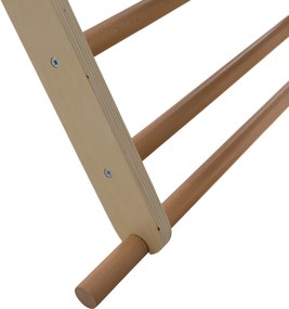 Montessori Triunghiul Pikler 3în1, natural/mix de culori, OPRIN
