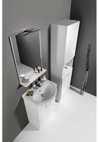 Aqualine - Oglindă BETA, 50 x 70 cm, albă