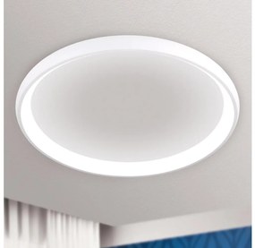 Plafonieră LED dimabilă Orion DL 7-637/81 VENUS LED/85W/230V d. 81 cm alb