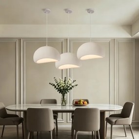 BRILAGI - Lustră suspendată pe cablu WABI SABI 1xE27/60W/230V Ø 40 cm albă