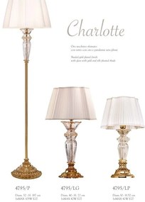 Lampa de podea LUX realizata manual Charlotte