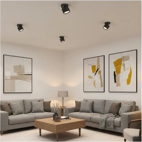 Spot OH12F 1xGX53/35W/230V 8,5 cm negru