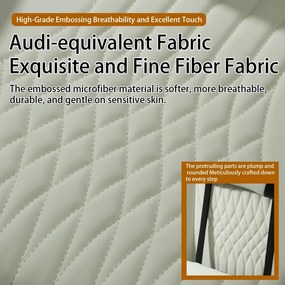 Scaun gaming, Pernă lombară cu Masaj vibrator, Suport pentru picioare, Cotiere 2D, piele PU, Alb