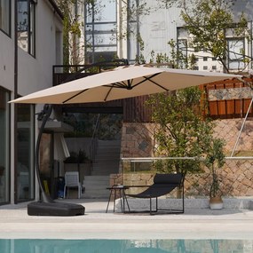 Solano parasol de grădină 4 m bej