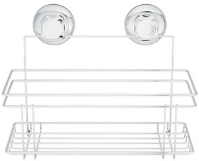 Raft pentru baie argintiu autoadeziv din metal Bestlock Bath – Compactor