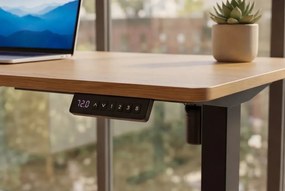 Birou reglabil electric pe inaltime OAK DESK 160cm