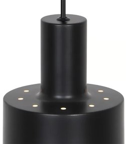 Nordlux - Lampă suspendată MATIS 1xE27/40W/230V neagră