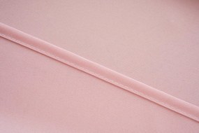 Draperie roz cu rejansa OXFORD 140x250 cm Agatat: Inele metalice