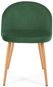 Scaun de sufragerie Saffron (Verde închis). Promo -28%. 1069495