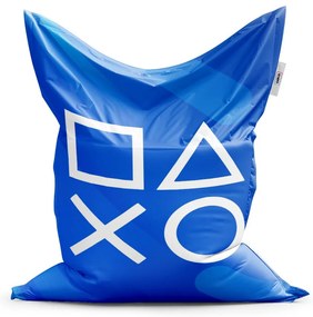 Sac de șezut Classic consolă 2 - pentru copii, albastru