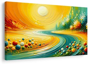 Tablou flux de lumină și apă