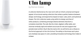 CORP DE ILUMINAT LED DECORATIV ULM LAMP VONDOM